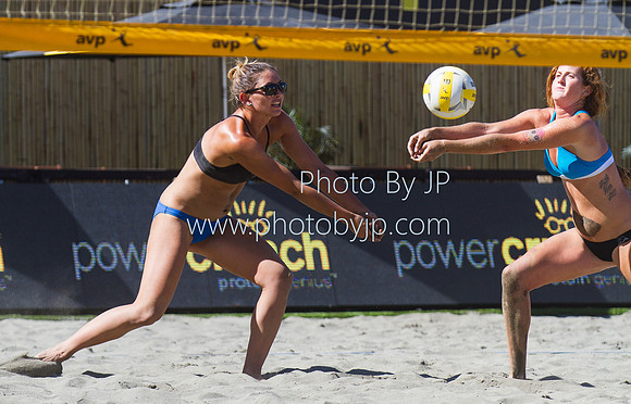 AVP 2016 San Francisco. Emily Day / Brittany Hochevar Vs. Jace Pardon / Brittany Tiegs.
