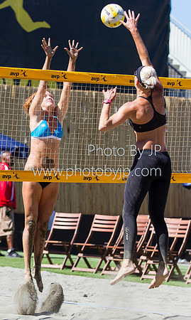 AVP 2016 San Francisco. Emily Day / Brittany Hochevar Vs. Jace Pardon / Brittany Tiegs.